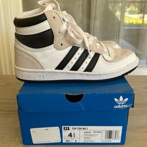 Adidas Top Ten- white & black